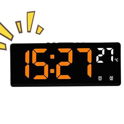 Réveil numérique de table avec fonction snooze pour table de nuit - 2