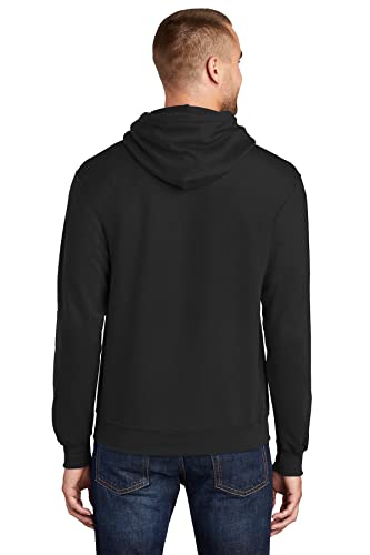 Custom logo Embroidered Men's Core Fleece Pullover Hooded Sweatshirt, Poly Cotton Fleece Hoodie2
