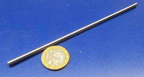 303 Stainless Steel Hardened Shaft .156" Diameter x 6" Long 2 pcs