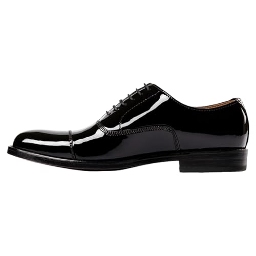 Dress Shoes for Men | Genuine Leather Oxford Style high Gloss Formal Shoes for Men Comfortable Rubber Sole4