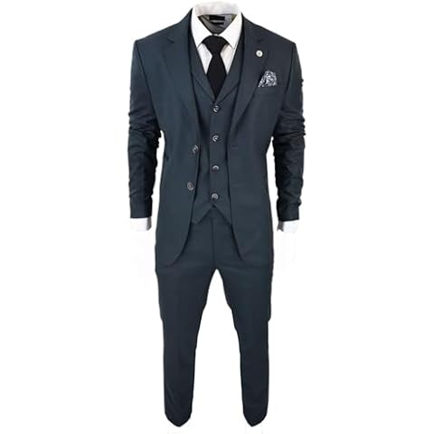 Men's Olive Green 3 Piece Suit Cover