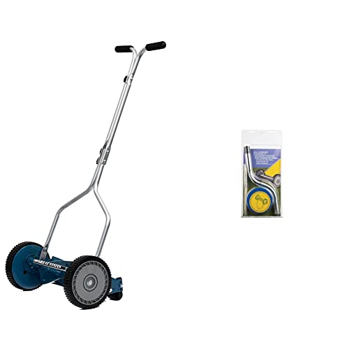 Great States 14-Inch Push Reel Lawn Mower + American Lawn
