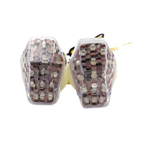 Clignotants moto LED encastrés GSXR indicateur de direction de carénage