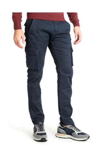 Pantalon cargo pour homme COVERI Collection en coton décontracté avec poches