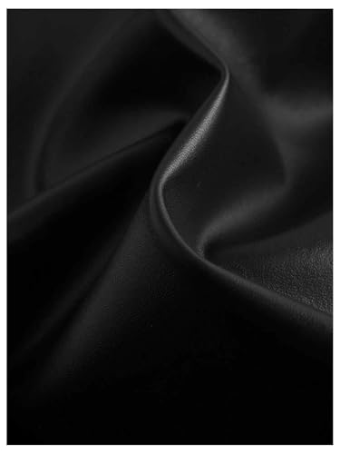 Image of WDIRARA Women's PU Leather Ruched Sleeveless Slit Bodycon Midi Tank Dress