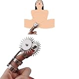 Klitoris und Nippel Stimulator Ausrüstung Fingerlinge Massagestab Mehrfach strukturiert Hilfsmasturbator Wasserdichter SM-Sexspielzeug für Frauen Paare