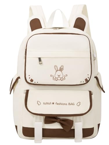 Image of Tinttot 30 Litre, Japanese Korean Style Capybara Niche College Students Light weight School bag Women's Travel Backpack