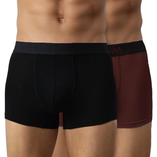 Image of HEELIUM Bamboo Underwear Trunk for Men | 3X Softer Than Cotton & Odour Free | Stretchy Fabric & Durable Waistband