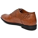Mens-Stylish-Leather-Derby-Shoes-Brown
