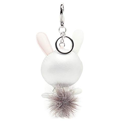 Swarovski Crystal Authentic Mathilde Stainless Steel Grey Rabbit Bag Charm2