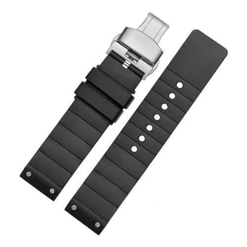 Bracelet de montre étanche en silicone pour styles actifs et urbains