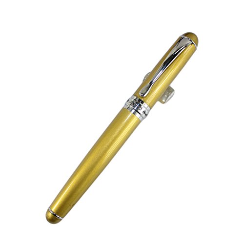 Gullor Advanced Art Fountain Pen Jinhao X750 Golden - Bent Nib #TOP1