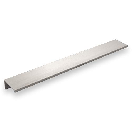 Lot de 5 poignées de profil de meuble en aluminium SEARL 280 mm Aspect Acier Inox Poignée profilée Poignée de tiroir de SO-TECH®
