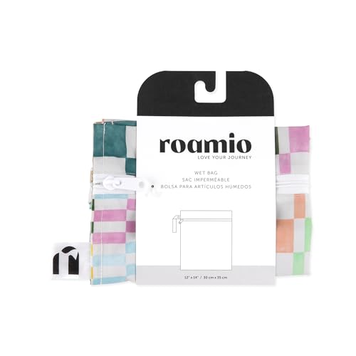 image for Bumkins Roamio Waterproof Wet Bag for Baby, Travel, Swim Suit, Cloth D