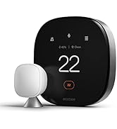 ecobee New Smart Thermostat Premium with Smart Sensor and Air Quality Monitor - Programmable Wifi...
