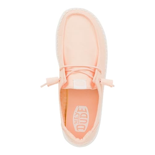 Image of HEYDUDE Women's Wendy Stretch Canvas Slip On Shoes | Easy On Loafer