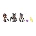Sonic Prime 2.5-inch Action Figures The Grim Themed 5 Pieces: Sonic Trooper, Knuckles Trooper, Rouge Trooper, Yellow Shard and Purple Shard. Ages 3+ (Officially Licensed by Sega and Netflix)