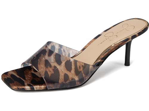 Image of Jessica Simpson Celisha Lucite High Heel Sandals