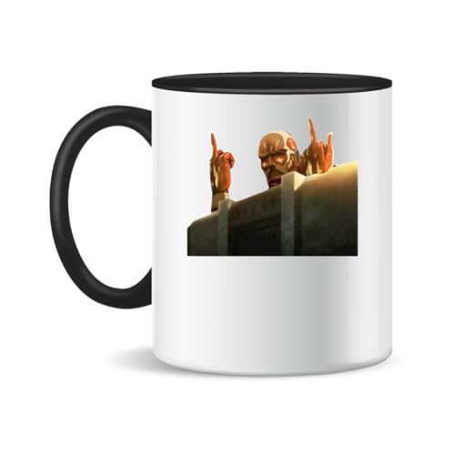 Forsca Colossal Titan Attack On Titans Funny Taza de Cerámica Para Té y Café, 300ml, Mágica, Blanca, Rosa, Negra 330ml