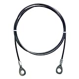 Mi Metty Fitness Pulley Cable,Adjustable Home Gym Cable Pulley System Replacement Fitness Cable for Pulley Machine Accessories，Thick 7mm Heavy Duty Pulley Cable for Home Gym