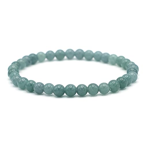 Bracelet perle ronde Jade jadéite au quotidien : votre touche zen et naturelle style bohème