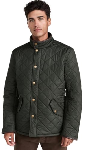 Image of Barbour Men's Powell Quilted Jacket