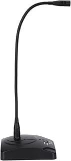 Zunate Desktop Microphone, Wired Condenser Computer, PC, Laptop Mic, Plug&Play, Gooseneck Design for Recording, Dictation, Gaming, Meeting