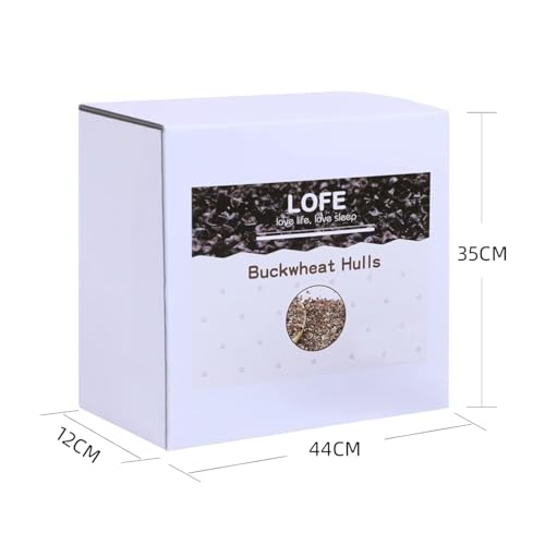 LOFE Buckwheat Hulls - 6 LBS Pillow Fillings, Stuffing Bulks, 100% Buckwheat Pillow Replacement - Thumbnail 7