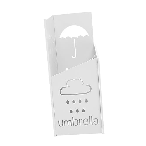 Support de rangement pour parapluies avec bac d'égouttement résistant pour entrée