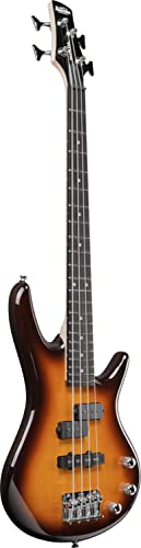 Ibanez GSRM20-BS GIO SR MiKro Series Guitare basse électrique 4 cordes Marron - Les Beatles, Paul McCartney, John Lennon, RIngo Starr, George Harrison Ibanez GSRM20-BS GIO SR MiKro Series Guitare basse électrique 4 cordes Marron – Image 4