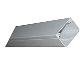 Abmessung: 30x15mm 2m Länge 10m Kabelkanal selbstklebend 30x15mm Kunststoffkanal Verdrahtungskanal Leitungskanal reinweiß selbstklebend mit Deckel PVC Kanal 2,15€/m