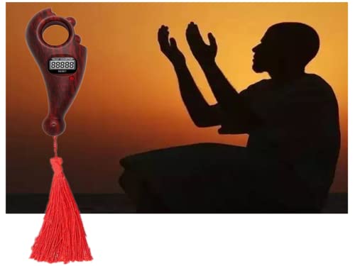 Image of 1Pieces Digital Counter Buddha Beads Counter,LCD Digital Display Counter,Buddha Beads Digital Finger Counter,Portable Mini Chanting,for Prayer,Buddhist Meditation, Relaxation,Active Fingers