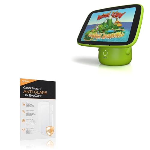 BoxWave Screen Protector Compatible With ALILA Sit & Play Plus - ClearTouch Anti-Glare Anti-UV EyeCare (2-Pack), Filters out Harmful Blue Light Reduce Fatigue