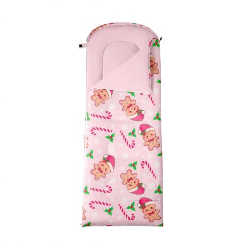 Feelyou Bolsa de Dormir para Camping 3 Temporadas, Cálida para Clima Fresco miniatura 4