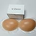 U-Zomir Women's Fashion Strapless Deep V-Shaped Adhesive Silicone Invisible Push-up Bra (Cup C)