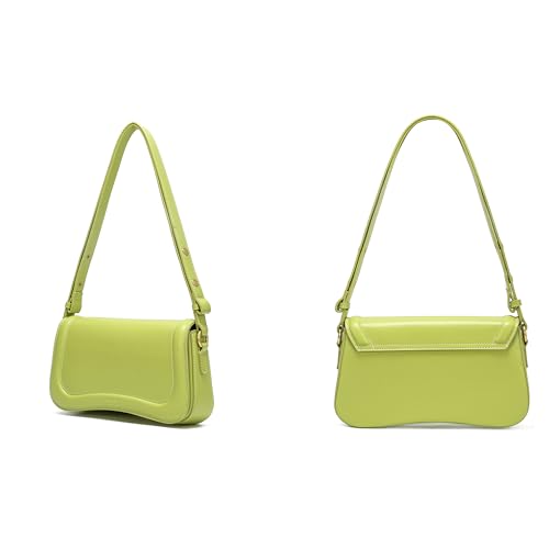 JOLLQUE Crescent Shoulder Bag for Women,Small Leather Strap Dumpling Handbag Purse,Unique Trendy Designer Hobo Crossbody Bags2