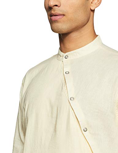 Image of THE INDIAN GARAGE CO Men's Cotton Slim Fit Kurta