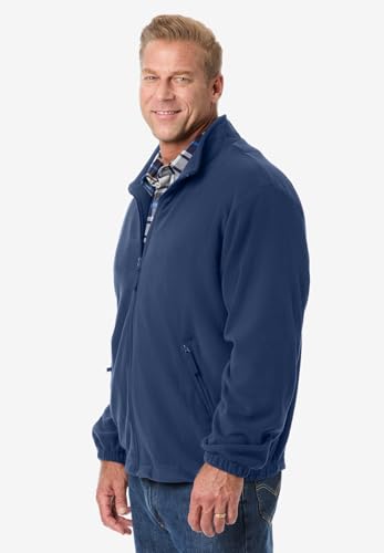 KingSize Men's Big & Tall Explorer Plush Fleece Full-Zip Jacket3