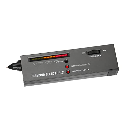 Elektronischer Diamantprüfstift mit LED-Audio, Tragbares Präzisionswerkzeug für Schmuck-Edelstein-Prüfung