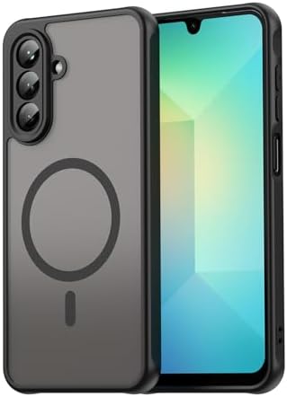Compatible with Samsung Galaxy A26 5G Case Cover,Compatible with MagSafe,Anti-Fall,Compatible with Samsung SM-A266M/DS Galaxy A26 5G / SM-A266U Cell Protective Phone Case Black