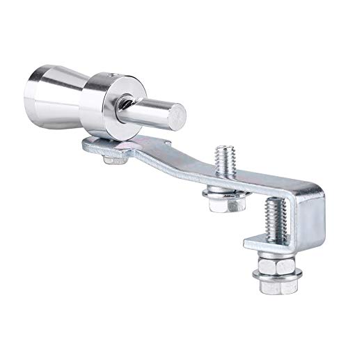 Silencieux D'échappement Universel en Aluminium Turbo Sound Sifflet de Tuyau Silencieux D'échappement de Son Turbo de Voiture Simulateur de Soupape de...