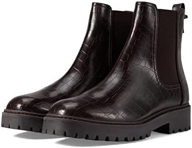 Kenneth Cole REACTION Women's Salt Lug Chelsea Boot, Chocolate, 8.5 | Image 3