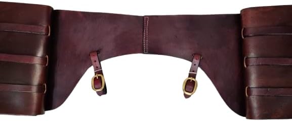 Horse Saddle Bag Cowhide Genuine Leather Western Equestrian Trail Simple Horse Saddle Bag Pack Equipment Horse Saddle Bags Size: 10” L x 10” W x 3 ½” D inches, SMPL179