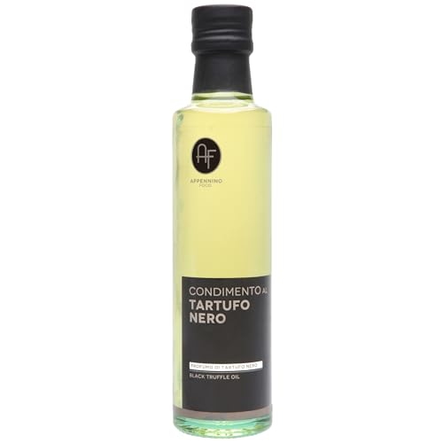 Appennino Black Truffle Oil, Italian Truffle Infused Olive Oil, Made in Italy, 8.5 fl oz (250ml)