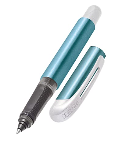 Online Tintenpatronen-Rollerball College Metallic Blue, Rollerball für Rechtshänder & Linkshänder, ergonomisches Griffstück, hochwertiger Roller-Ball, Standard-Tintenpatronen, inkl. Kombipatrone blau Online Tintenpatronen-Rollerball College Metallic Blue, Rollerball für Rechtshänder & Linkshänder, ergonomisches Griffstück, hochwertiger Roller-Ball, Standard-Tintenpatronen, inkl. Kombipatrone blau