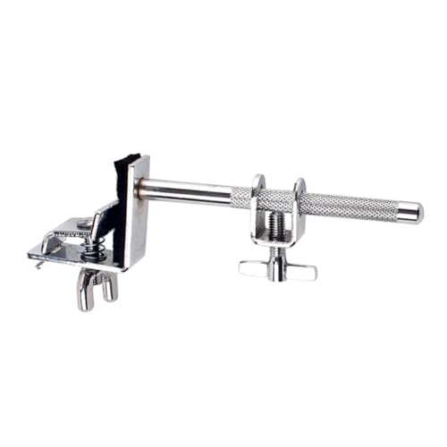 Soporte Clamp para Cencerro de Batería metálico para Bombo, Posición Óptima para Percusión miniatura 1