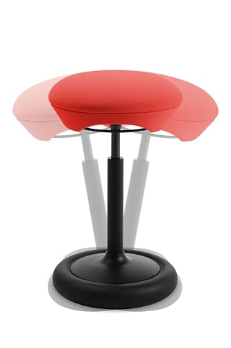 Image of Topstar SITNESS HOP HIGH Stool Black /Red