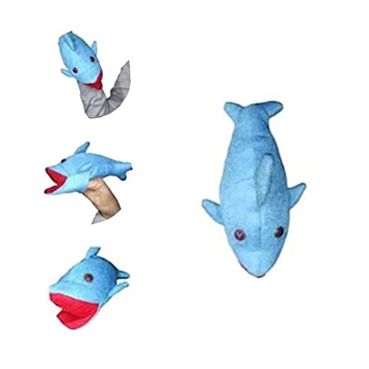 VARUSH Wild Animals & Birds Storytelling Hand Puppets/Hand Puppets for Kid's Learning Playing (Fish)-image-16