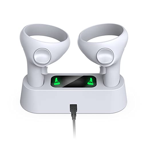 Base de carregamento rápido para jogos VR para Oculus Quest 2, estação de carregamento magnético, óc