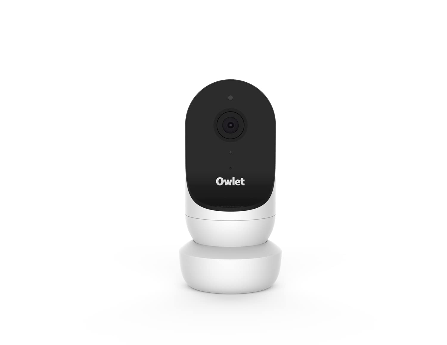 Owlet Cam 2 - Babyphone mit Kamera - mobiles Videobabyphone- steuerbar via App, reagiert auf Bewegung und Weinen des Babys, Weiss … selte HD-Videos - mit Smartphone abrufbar, Weiss